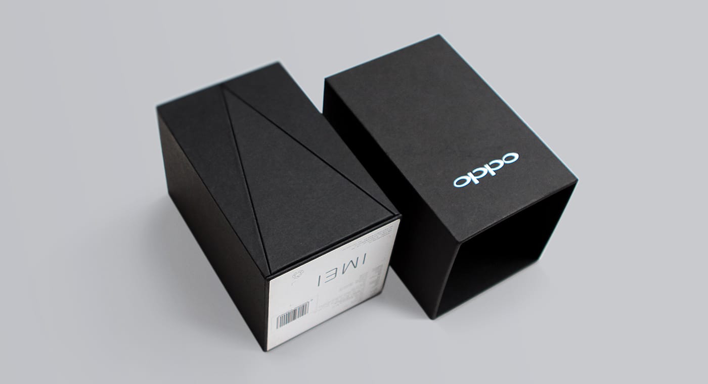 OPPO Find 手機包裝廣告