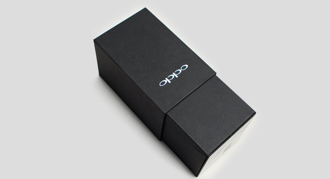OPPO Find 手機包裝廣告