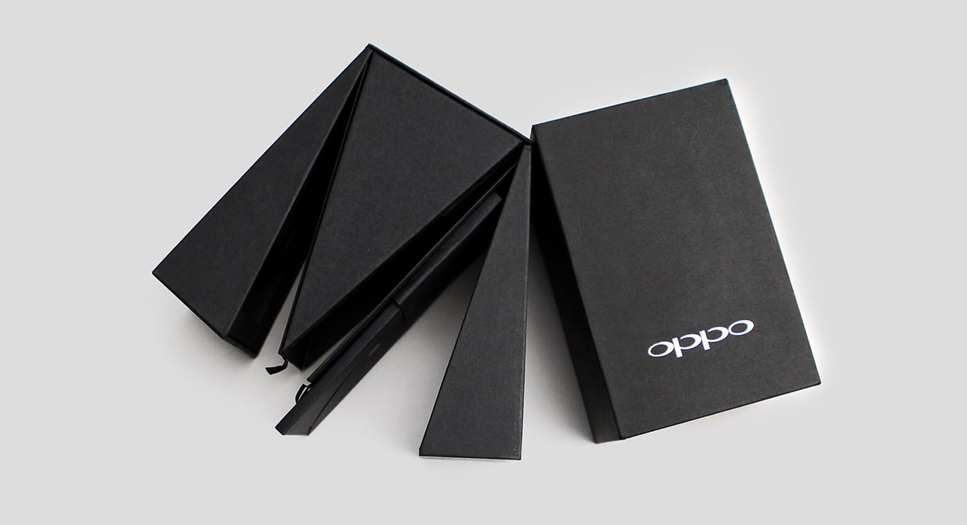 OPPO Find 手機包裝廣告