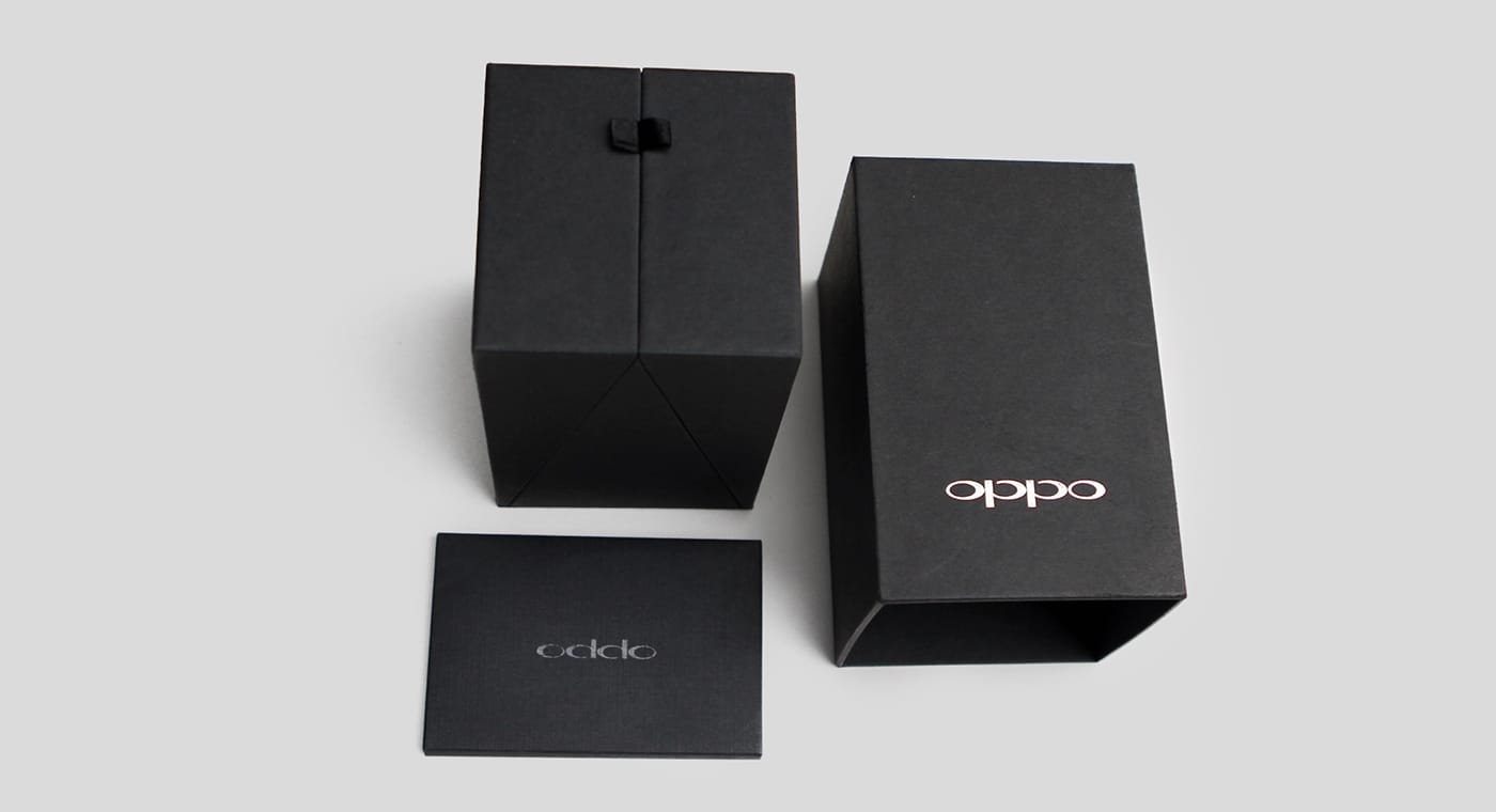 OPPO Find 手機包裝廣告