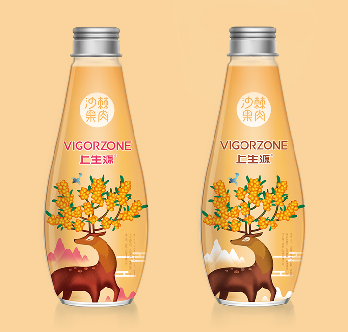 沙棘汁包裝設計